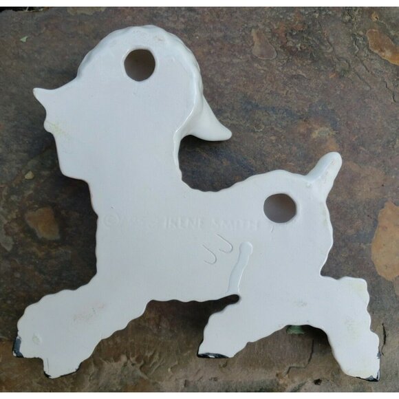 Little Bo Peep Lamb Wall Décor MCM Ceramic Nursery Irene Smith Anthropomorphic - Picture 7 of 12